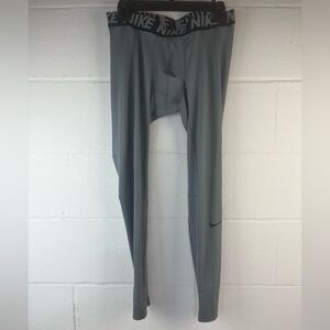Nike Gray Compression Base Layer, Large